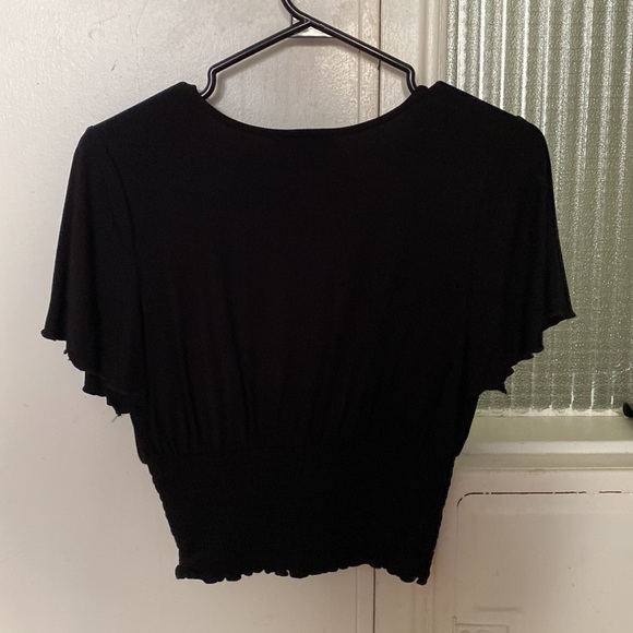 Cropped black top - Picture 2 of 2